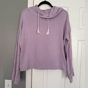 Betsy Johnson Lavender Hooded Sweatshirt